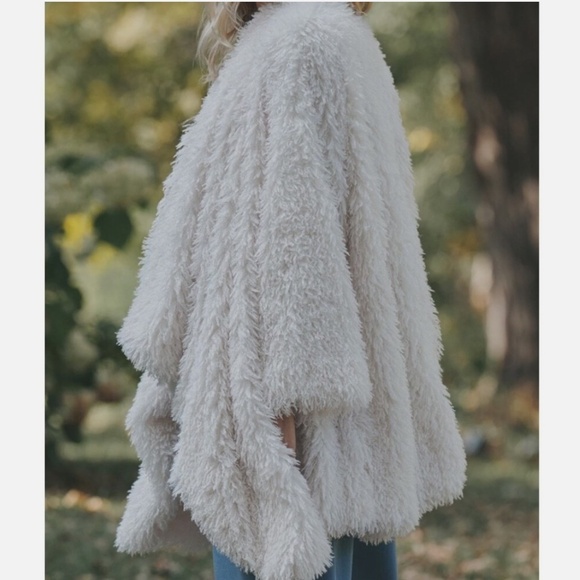 Brand New Daily Practice by Anthropologie Faux- Fur Jacket - Picture 2 of 7